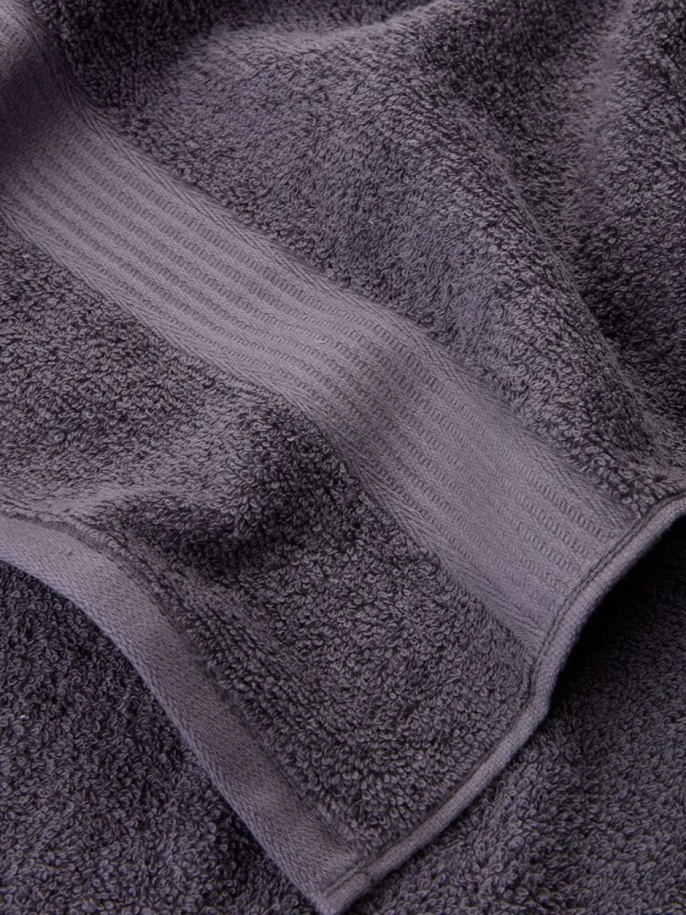 KARLSTADGoldServiette de toilette KARLSTAD 50x100 gris foncé