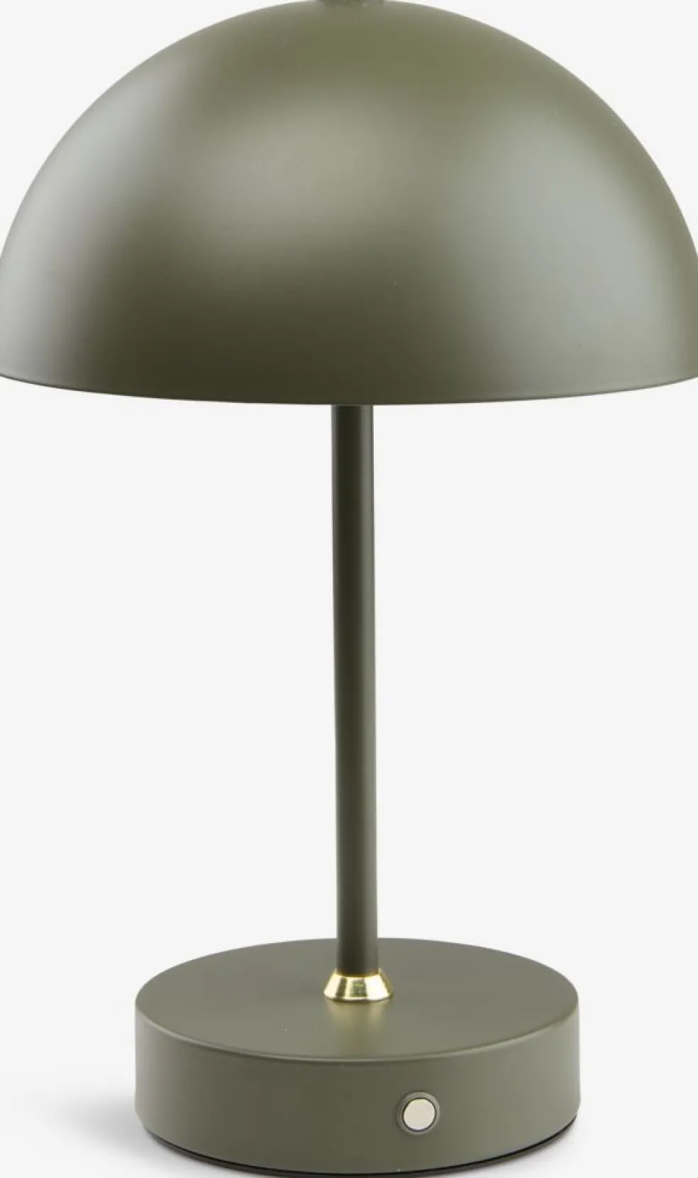 KENTLampe à piles KENT Ø16xH25cm vert tactile a/minuterie
