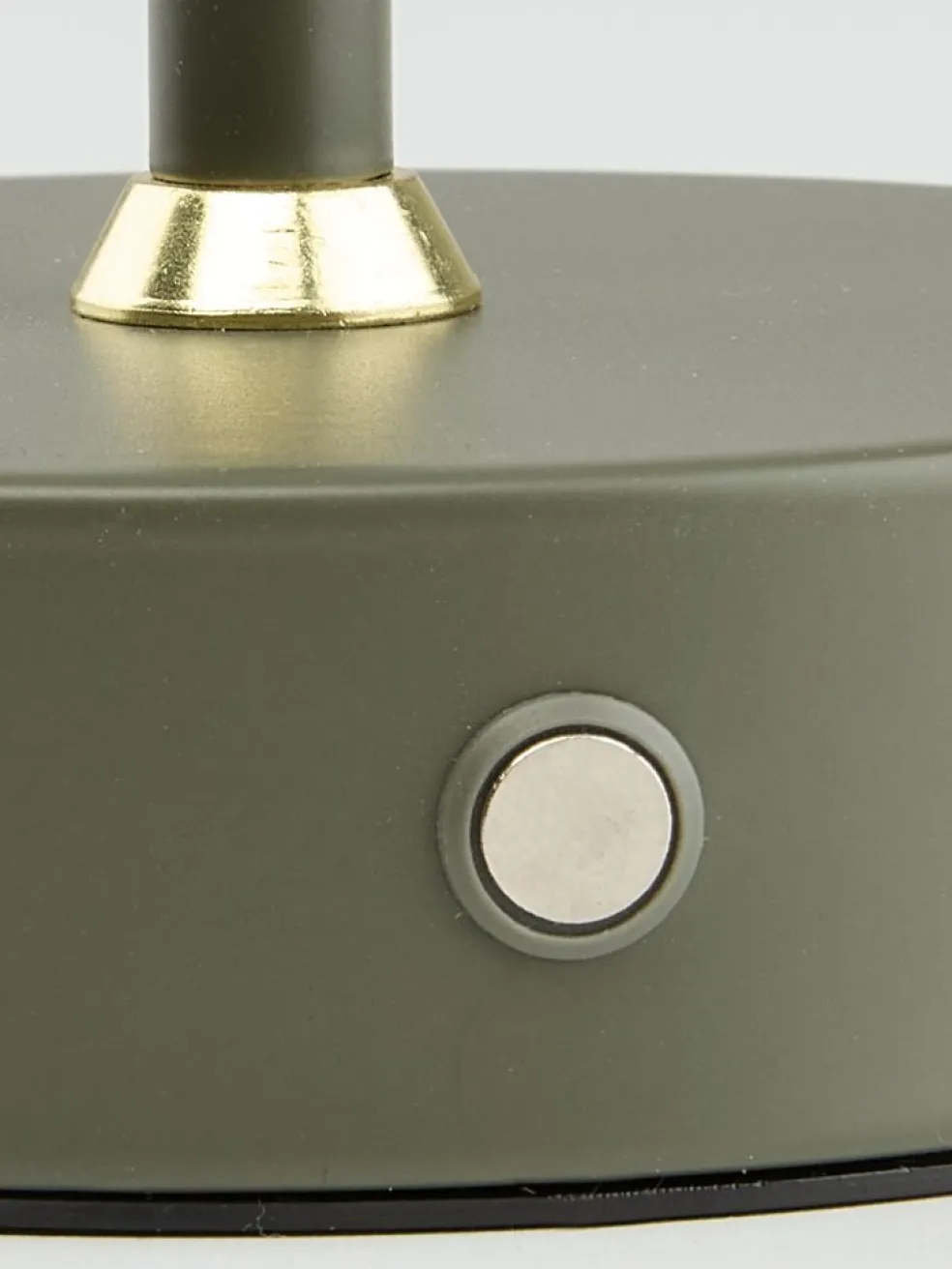 KENTLampe à piles KENT Ø16xH25cm vert tactile a/minuterie