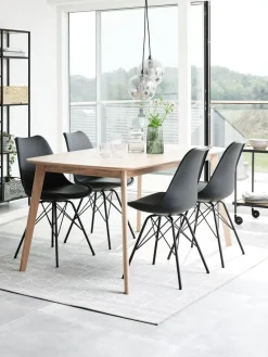 KLARUPChaise KLARUP noir/noir