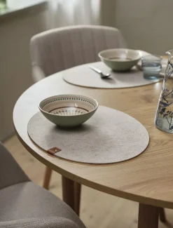 KNEGRASSet de table KNEGRAS 33x43 beige