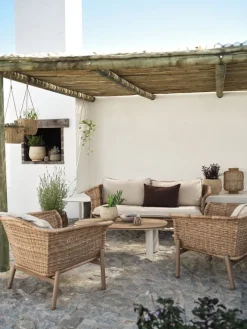 KOEPINGEnsemble lounge KOEPING 4,5 personnes naturel