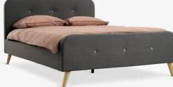 KONGSBERGCadre de lit KONGSBERG 140x200 gris