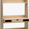 KRARUPBureau KRARUP 2 tablettes 95x185 coloris chêne naturel