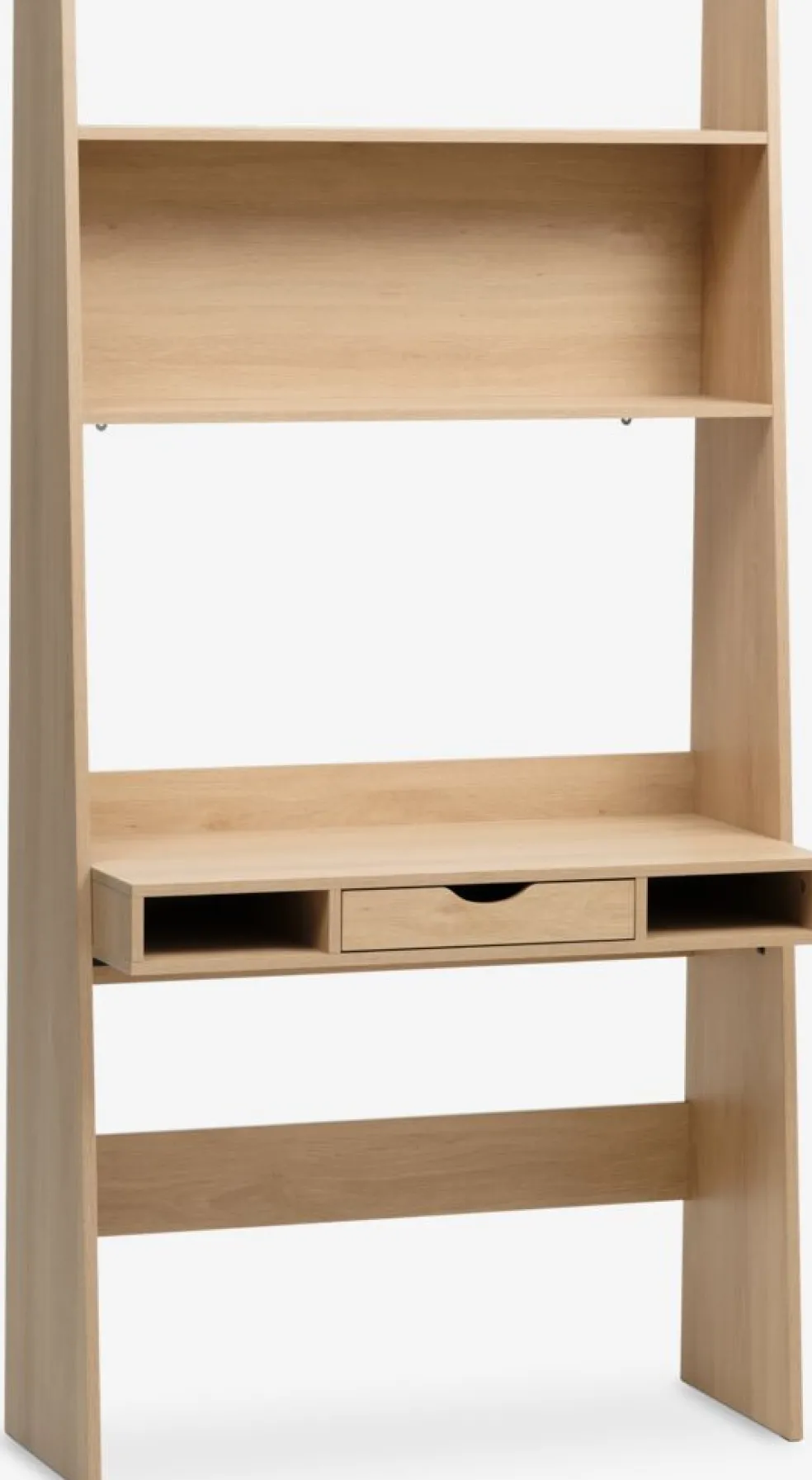KRARUPBureau KRARUP 2 tablettes 95x185 coloris chêne naturel