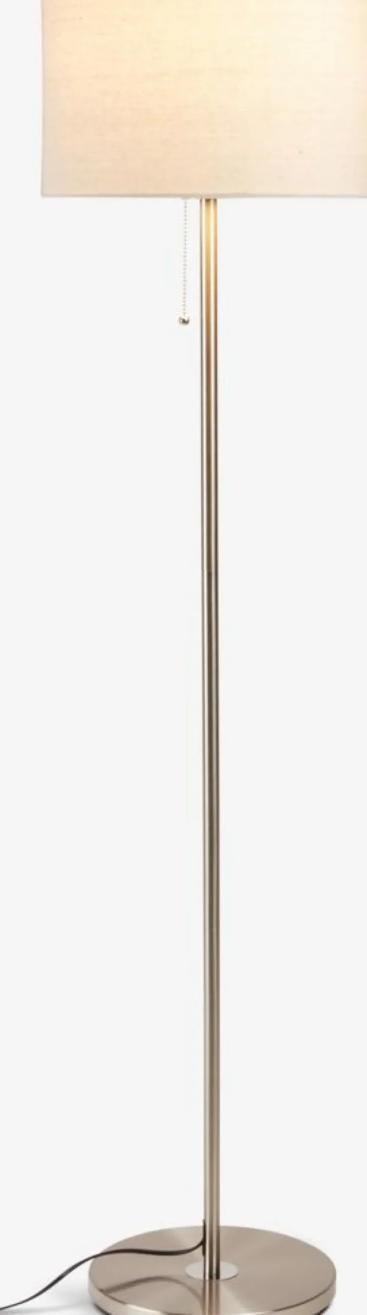 KRISTOFLampadaire KRISTOF H145cm acier brossé