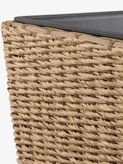 KUBBPanier pour plantes KUBB l36xL36xH70 naturel