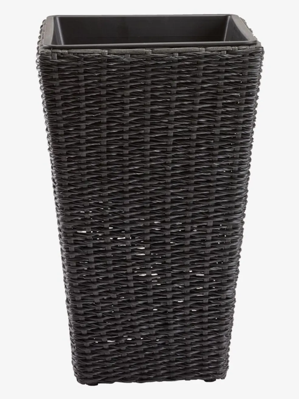 KUBBPanier pour plantes KUBB l30xL30xH50 noir