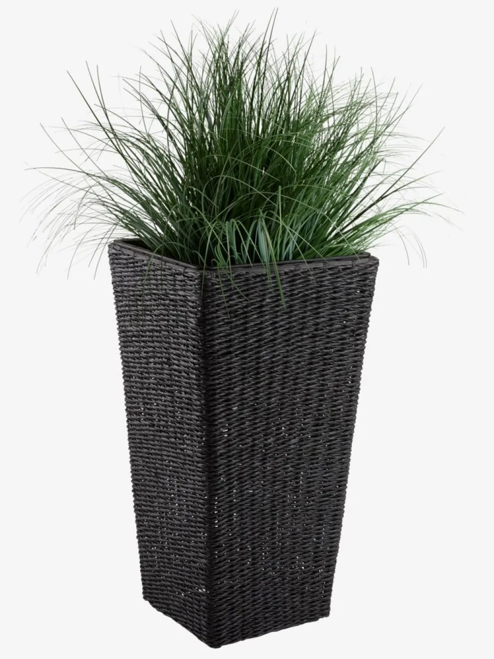 KUBBPanier pour plantes KUBB l36xL36xH70 noir