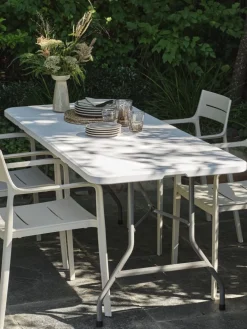 KULESKOGTable pliante KULESKOG l75xL180 blanc