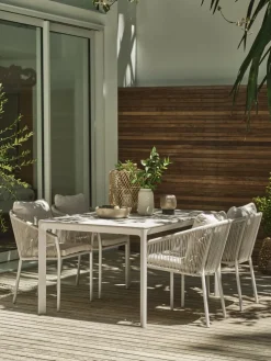 KUMLA + GILJAKUMLA L150 table + 4 GILJA chaises beige