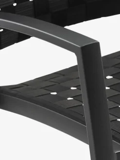 KUMLA + GLOMFJORDKUMLA L150 table gris + 4 GLOMFJORD chaises noir