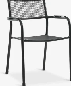 KUMLA + HEMSEDALKUMLA L200 table gris + 4 HEMSEDAL chaises noir
