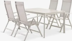 KUMLA + LOMMAKUMLA L150 table + 4 LOMMA chaises beige