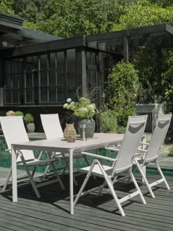 KUMLATable de jardin KUMLA l95xL200 beige