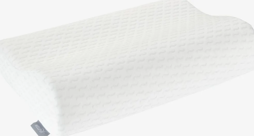 KVINAPlusOreiller mousse à mémoire de forme 30x50x10/7 WELLPUR KVINA