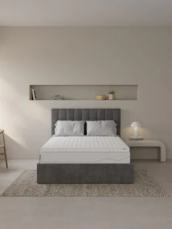 KVISTENPlusSurmatelas 140x190cm KVISTEN Blanc