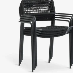 LABINGChaise empilable LABING noir