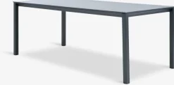LANGET + GLOMFJORDLANGET L207 table + 4 GLOMFJORD chaises noir