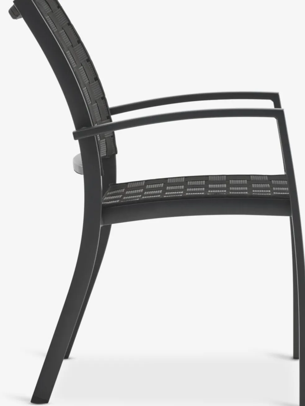 LANGET + GLOMFJORDLANGET L207 table + 4 GLOMFJORD chaises noir