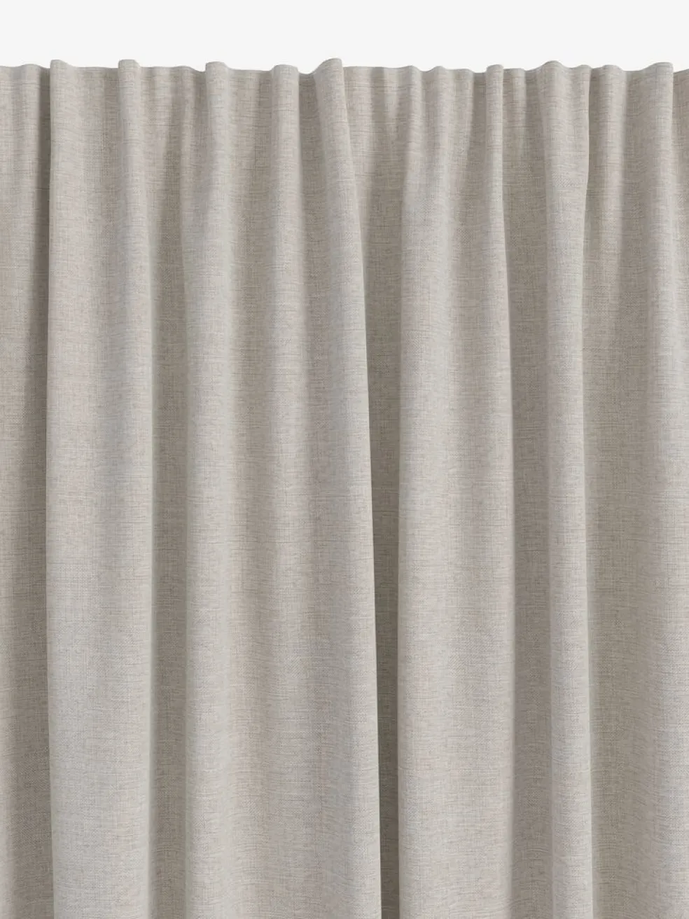 LEKARideau occultant LEKA 1x140x300 gris chaud