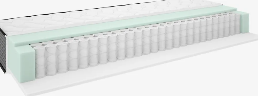 LEKSAPlusMatelas à ressorts 140x190cm LEKSA Moyen