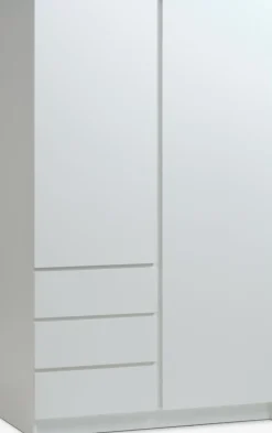 LIMFJORDENArmoire LIMFJORDEN 120x200 combi blanc