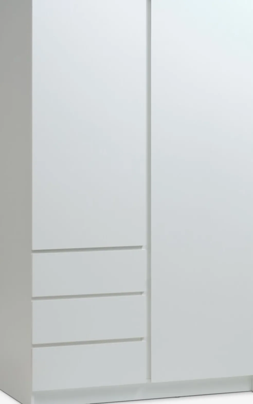 LIMFJORDENArmoire LIMFJORDEN 120x200 combi blanc