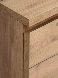 LIMFJORDENCommode 3+3 tiroirs LIMFJORDEN coloris chêne naturel
