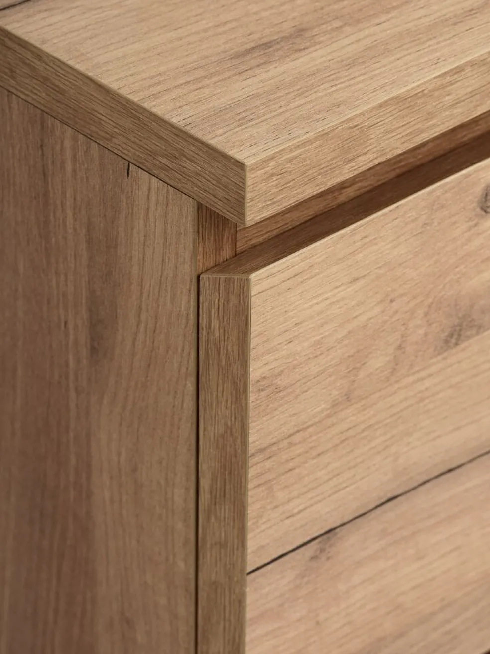 LIMFJORDENCommode 3+3 tiroirs LIMFJORDEN coloris chêne naturel
