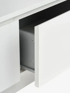 LIMFJORDENMeuble TV LIMFJORDEN 2 tiroirs 1 porte blanc