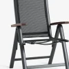 LIMHAMNChaise inclinable LIMHAMN gris