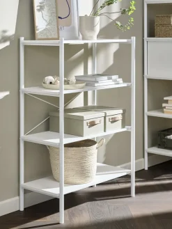 LINDVEDÉtagère LINDVED 4 tablettes blanc