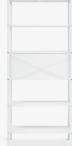 LINDVEDÉtagère LINDVED 6 tablettes 2 portes blanc