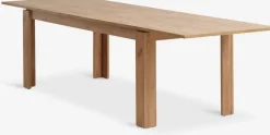 LINTRUPTable LINTRUP 90x190/280 coloris chêne naturel