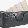 LJUVSac de rangement pour coussins LJUV l45xL125 gris