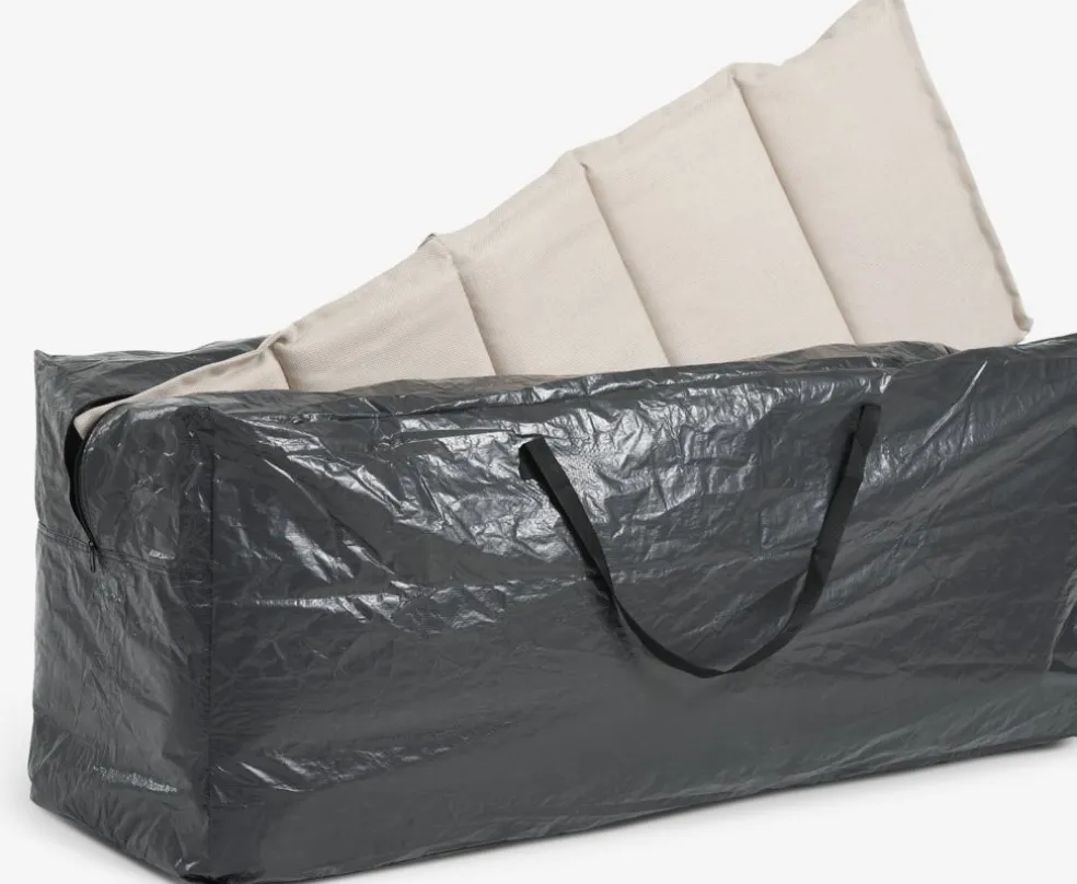 LJUVSac de rangement pour coussins LJUV l45xL125 gris