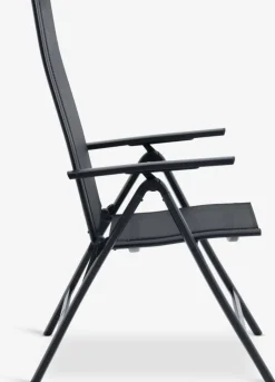 LOMMAChaise inclinable LOMMA noir