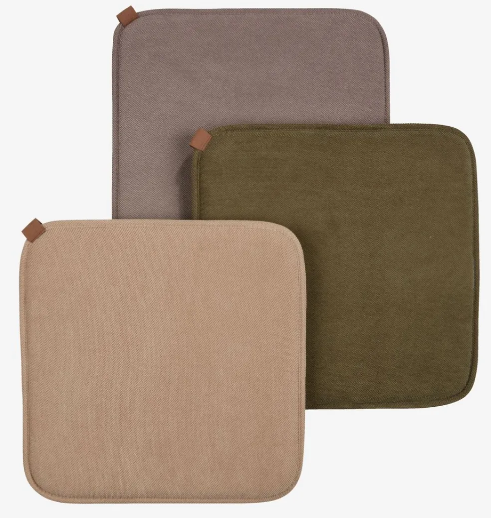 LOMMECoussin de chaise LOMME 38x38x2 beige