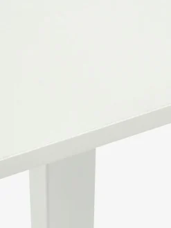 LUNDTOFTBureau à hauteur réglable a/vérin à gaz LUNDTOFT 40x70 blanc