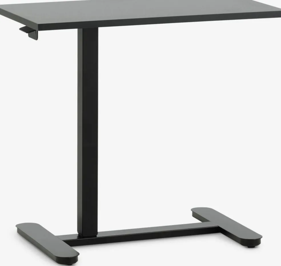 LUNDTOFTBureau à hauteur réglable a/vérin à gaz LUNDTOFT 40x70 noir