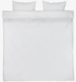 LUSINEBasicParure de lit Seersucker LUSINE 240x220 blanc