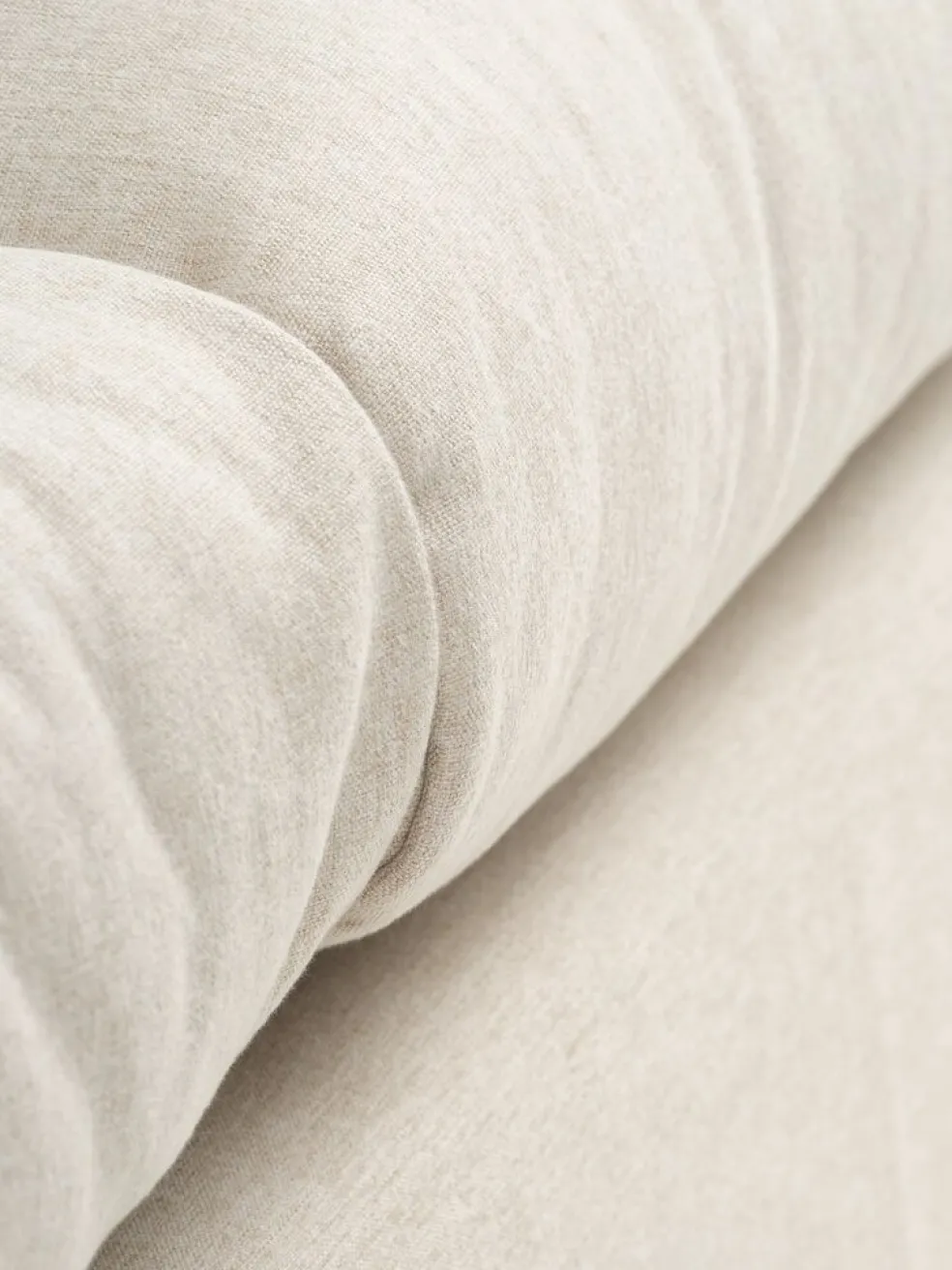 LYNGAACanapé LYNGAA 3 places housse amovible tissu beige