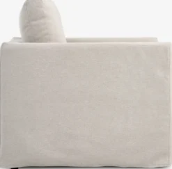 LYNGAAFauteuil LYNGAA housse amovible tissu beige