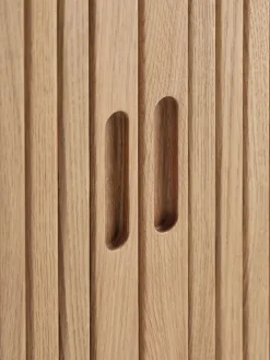 LYNGVIGBuffet LYNGVIG 120cm 2 portes tambours chêne naturel