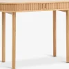 LYNGVIGConsole LYNGVIG 50x110 2 portes tambours chêne naturel