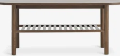 LYNGVIGTable basse LYNGVIG 60x110 1 tablette chêne foncé