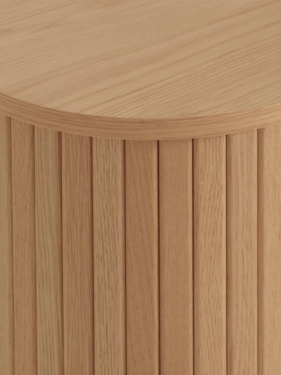 LYNGVIGTable de nuit LYNGVIG 2 portes tambours chêne naturel