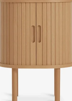 LYNGVIGTable de nuit LYNGVIG 2 portes tambours chêne naturel