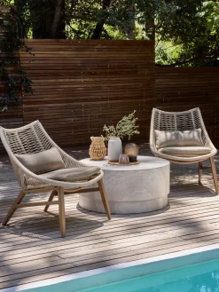 MAATTSUNDFauteuil lounge ext. MAATTSUND naturel